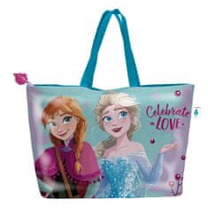 Arditex Plážová taška Disney Frozen Celebrate 48 cm