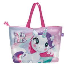 Arditex Plážová taška Unicorn Sparkle 48 cm