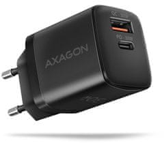 AXAGON AXAGON síťová nabíječka ACU-PQ30, USB-A, USB-C, PD, QC4+, 30W, černá