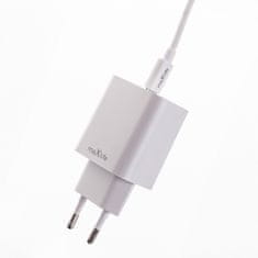 maXlife MXTC-06-30AC PD QC nabíjačka USB-C a USB s káblom UBS-C - Ligntning 30W (OEM0101315)