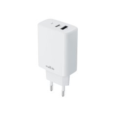 maXlife MXTC-10-20AC PD QC nabíjačka 1x USB-C a 1x USB 20W (OEM0101381)