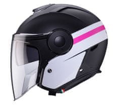 Caberg Soho Zephyr matt black/white/fuchsia vel. XS