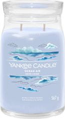 Yankee Candle Vonná sviečka Signature in glass large Ocean Air 567g