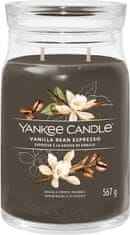 Yankee Candle Vonná sviečka Signature in glass large Vanilla Bean Espresso 567g