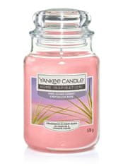 Yankee Candle Classic Vonná sviečka v skle veľká Pink Island Sunset 538 g