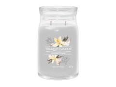 Yankee Candle Vonná sviečka Signature in glass large Smoked Vanilla & Cashmere 567 g