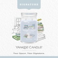 Yankee Candle Vonná sviečka Signature in glass large Calm & Quiet place 567g