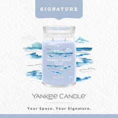 Yankee Candle Vonná sviečka Signature in glass large Ocean Air 567g