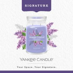 Yankee Candle Vonná sviečka Signature in glass large Lilac Blossoms 567g