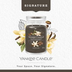 Yankee Candle Vonná sviečka Signature in glass large Vanilla Bean Espresso 567g