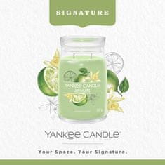 Yankee Candle Vonná sviečka Signature in glass large Vanilla Lime 567g