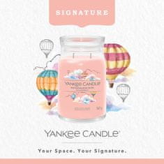 Yankee Candle Vonná sviečka Signature in glass large Watercolour Skies 567g