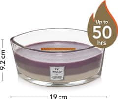 Woodwick Vonná sviečka s dreveným knôtom Ellipse Trilogy Amethyst Sky 453,6 g