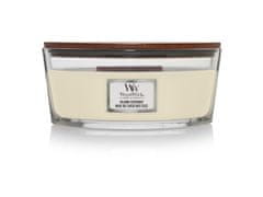 Woodwick Vonná sviečka s dreveným knôtom Elipsa Island Coconut Hearthwick Candle 453,6 g