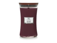 Woodwick Vonná sviečka s dreveným knôtom veľká Black Cherry 609 g