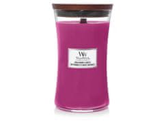 Woodwick Vonná sviečka s dreveným knôtom Wild Berry & Beets 609 g