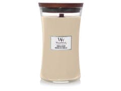 Woodwick Vonná sviečka s dreveným knôtom veľká Vanilla Bean 609 g