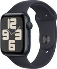 Apple Apple Watch SE 2023, 44mm, Midnight, Midnight Sport Band - M/L