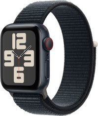 Apple Apple Watch SE 2023, Cellular, 40mm, Midnight, Midnight Sport Loop