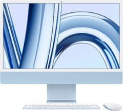 Apple Apple iMac 24" 4,5K Retina /M3 8-core/8GB/256GB SSD/8-core GPU, modrá