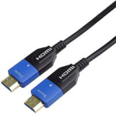 PremiumCord PremiumCord Ultra High Speed HDMI 2.1 optický kabel 8K@60Hz 4K@120Hz 7m zlacený