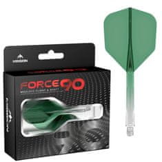 Mission Letky Force 90 - Gradient - Standard No6 - Short - Green F4489