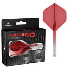 Mission Letky Force 90 - Gradient - Standard No2 - Short - Red F4471