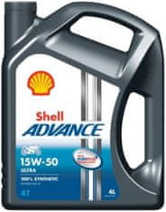 Shell Advance Ultra 4T 15W50 4L