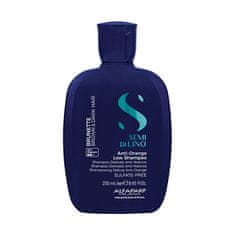 Šampón neutralizujúci oranžové tóny Semi Di Lino Brunette (Anti-Orange Low Shampoo) (Objem 250 ml)