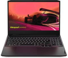 Lenovo Lenovo IdeaPad Gaming 3 15ACH6, černá - rozbalené