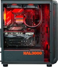 HAL3000 HAL3000 Master Gamer Elite 4070 Super (14.gen). černá