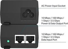 TP-LINK TP-LINK PoE adaptér POE260S, 802.3at/af