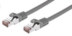 C-Tech C-TECH kabel patchcord Cat6, FTP, 0.5m, šedá