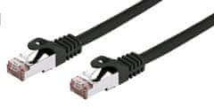 C-Tech C-TECH kabel patchcord Cat6, FTP, 0.25m, černá