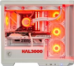 HAL3000 HAL3000 Alfa Gamer Zero (RTX 4070 Ti Super), bíá