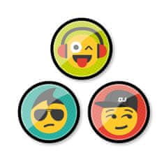 Nikidom Set odznakov Roller Pins Emoji