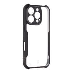 Tactical Quantum Stealth Kryt pre Apple iPhone 16 Pro Clear/Black