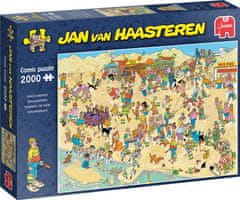 Jumbo Puzzle JvH Sochy z piesku 2000 dielikov