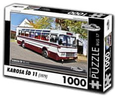 RETRO-AUTA© Puzzle BUS č.17 Karosa ŠD 11 (1979) 1000 dielikov