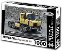 RETRO-AUTA© Puzzle TRUCK č.30 Tatra 815-2 NT 6x6 ťahač návesov (1982-1997) 1000 dielikov