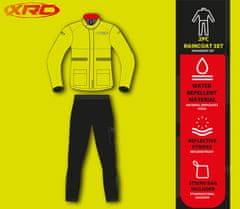 XRC Pláštenka Sacambu black/yellow fluo 2pc veľ. L