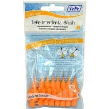 Tepe TePe - Interdental Brush Normal (0.45 mm orange 8 pcs) - interdental toothbrushes 