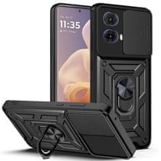 Techsuit Hybrid Armor puzdro pre Motorola Moto G85 - Čierna KP33182