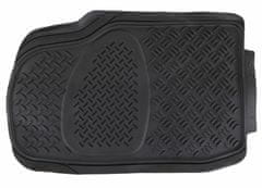 SIXTOL Univerzálne gumové autokoberce CAR MAT UNI SET 2, komplet, 3ks