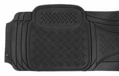 SIXTOL Univerzálne gumové autokoberce CAR MAT UNI SET 2, komplet, 3ks