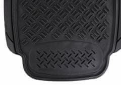 SIXTOL Univerzálne gumové autokoberce CAR MAT UNI SET 3, komplet, 4ks