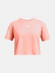 Under Armour Dievčenské tričko UA CROP SPORTSTYLE LOGO SS XXL