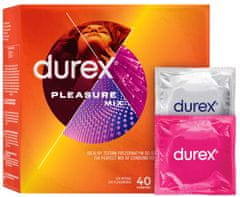 Durex Kondómy Pleasure MIX 40 ks