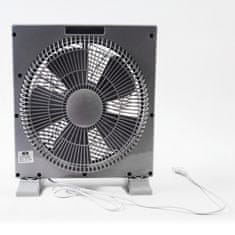 Aga Podlahový ventilátor 30 cm Sivý