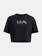 Under Armour Dámske tričko UA W BOXY CROP BRANDED SS L